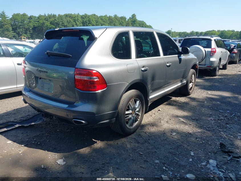 2009 Porsche Cayenne VIN WP1AA29P09LA02449 IAAI salvage auction — LEFT FRONT, Mv-907A (New York), sold $375 on 2026-07-28 (photo 4)