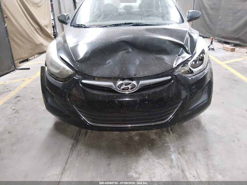 2016 Hyundai Elantra VIN 5NPDH4AE8GH728562 IAAI salvage auction — FRONT END, Salvage (Arizona), sold $1,675 on 2026-09-10 (photo 6)
