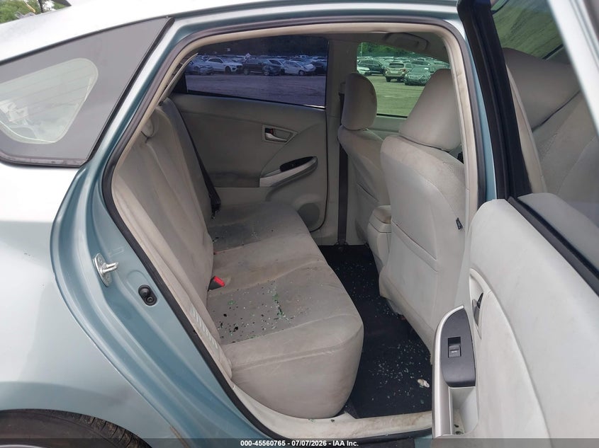 2014 Toyota Prius VIN JTDKN3DU4E1775282 IAAI salvage auction — FRONT & REAR, Mv-907A (New York), sold $375 on 2026-07-28 (photo 8)