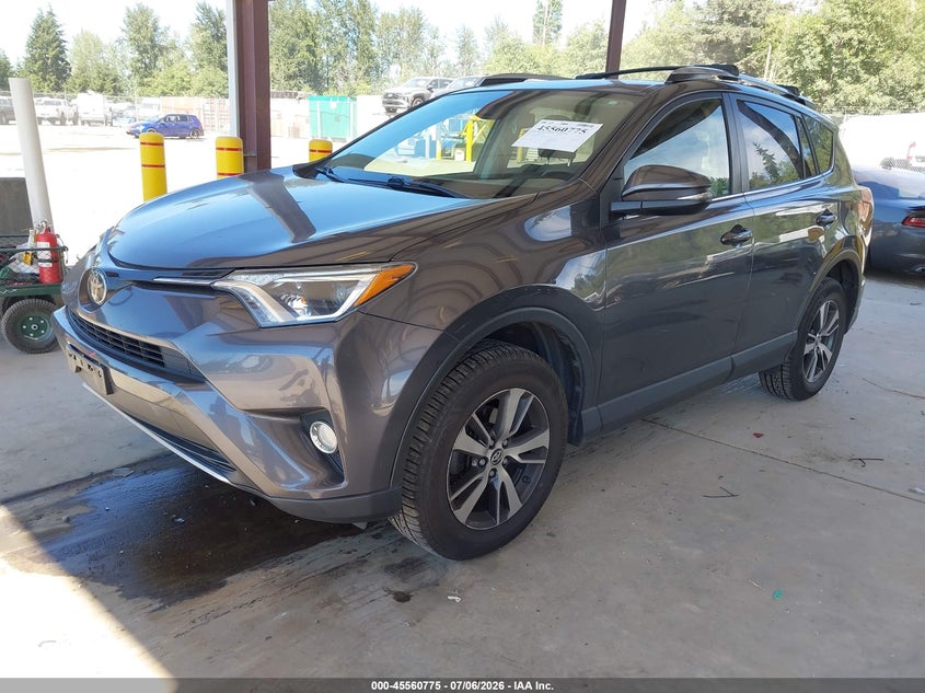 2017 Toyota Rav 4 VIN JTMRFREV7HJ114517 IAAI salvage auction — RIGHT FRONT, Salvage Title, sold $7,500 on 2026-07-22 (photo 2)