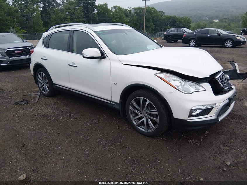 2017 Infiniti Qx50 VIN JN1BJ0RR0HM411378 IAAI salvage auction — RIGHT FRONT, Salvage (New Jersey), sold $1,850 on 2026-07-30 (photo 1)