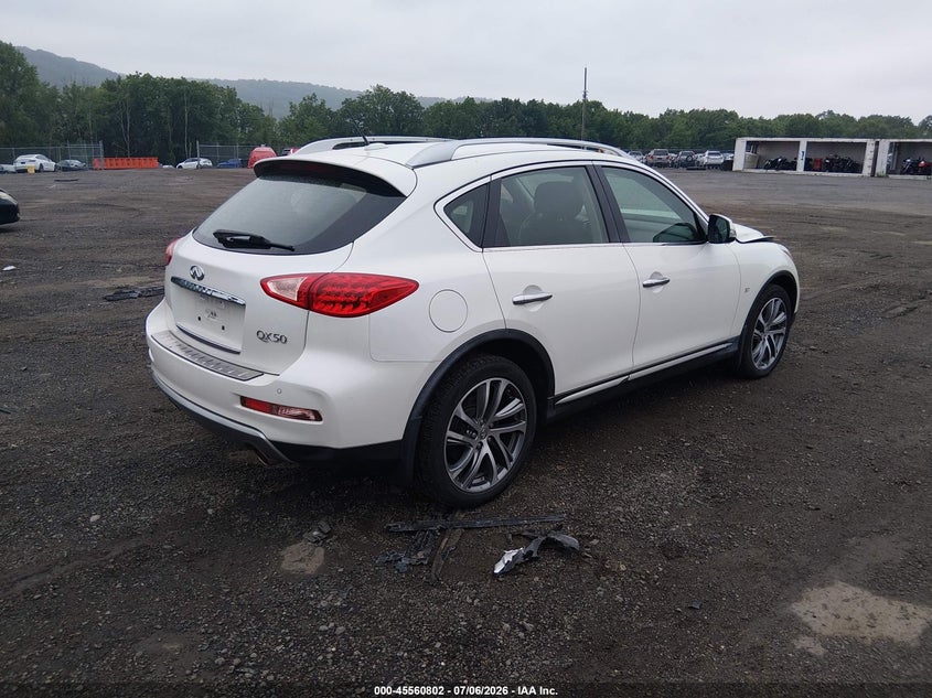 2017 Infiniti Qx50 VIN JN1BJ0RR0HM411378 IAAI salvage auction — RIGHT FRONT, Salvage (New Jersey), sold $1,850 on 2026-07-30 (photo 4)