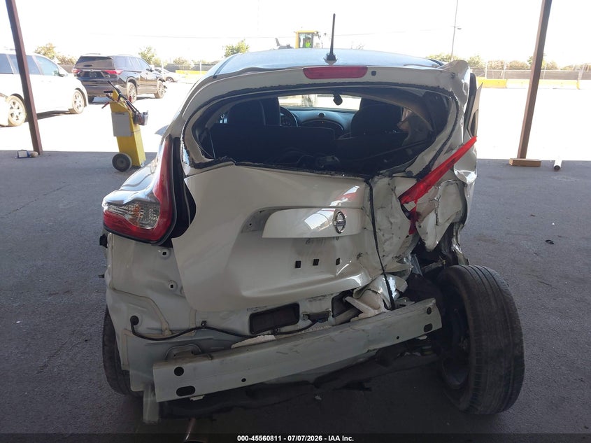 2016 Nissan Juke VIN JN8AF5MR0GT605061 IAAI salvage auction — REAR END, Salvage (California), sold $450 on 2026-07-30 (photo 6)