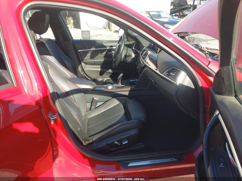 2016 BMW 3er VIN WBA8E9C56GK643741 IAAI salvage auction — FRONT END, Salvage (California), sold $2,700 on 2026-08-13 (photo 5)