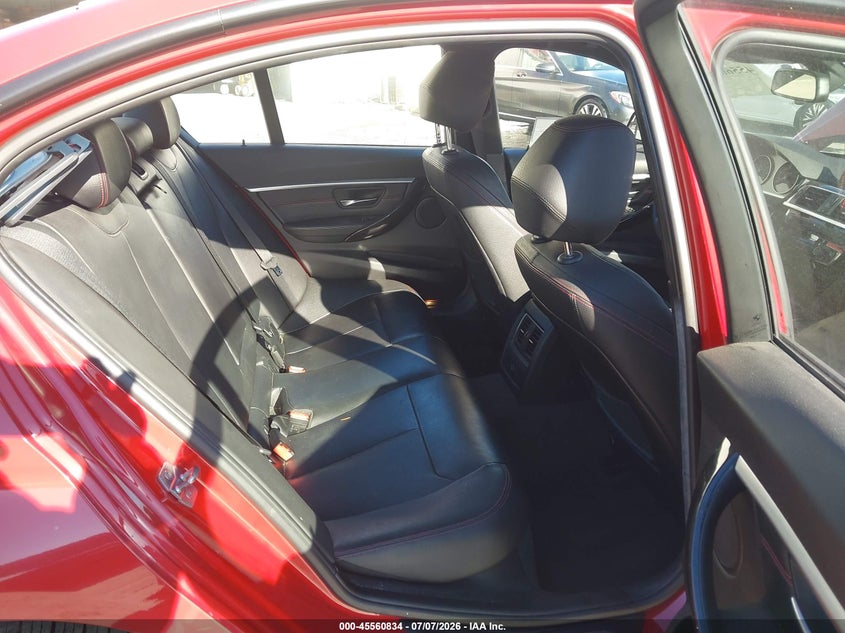 2016 BMW 3er VIN WBA8E9C56GK643741 IAAI salvage auction — FRONT END, Salvage (California), sold $2,700 on 2026-08-13 (photo 8)