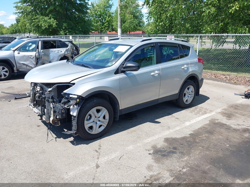 2014 Toyota Rav 4 VIN 2T3BFREV3EW227203 IAAI salvage auction — FRONT END, Salvage Title, sold $2,900 on 2026-07-30 (photo 2)
