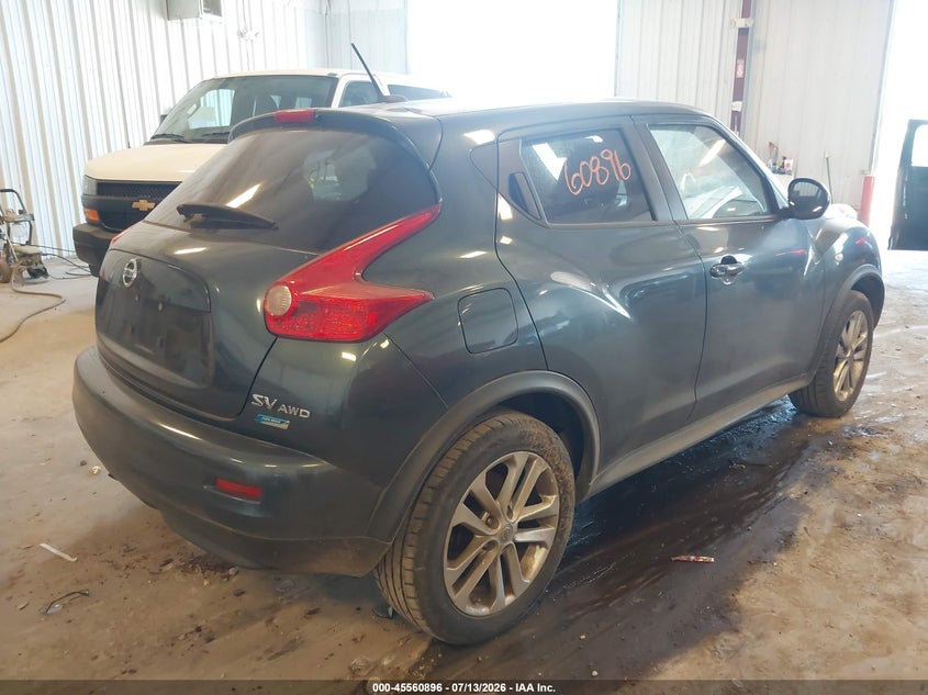 2014 Nissan Juke VIN JN8AF5MV8ET484774 IAAI salvage auction — NORMAL WEAR, Clear (Michigan), sold $25 on 2026-07-28 (photo 4)