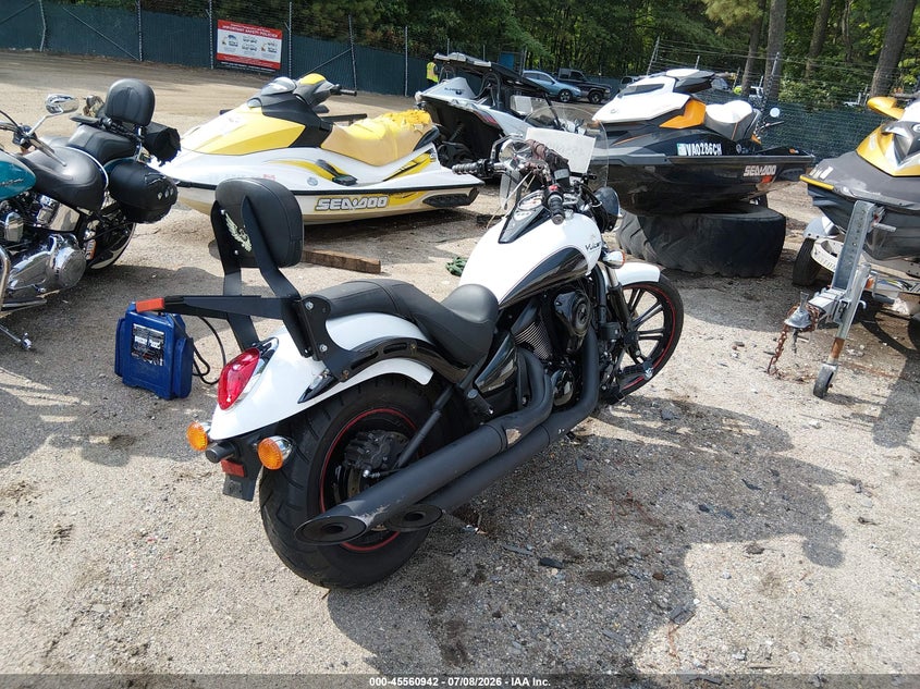 2016 Kawasaki Vn 900 VIN JKAVN2C13GA065852 IAAI salvage auction — FRONT END, Clear (Virginia), sold $1,250 on 2026-07-29 (photo 4)