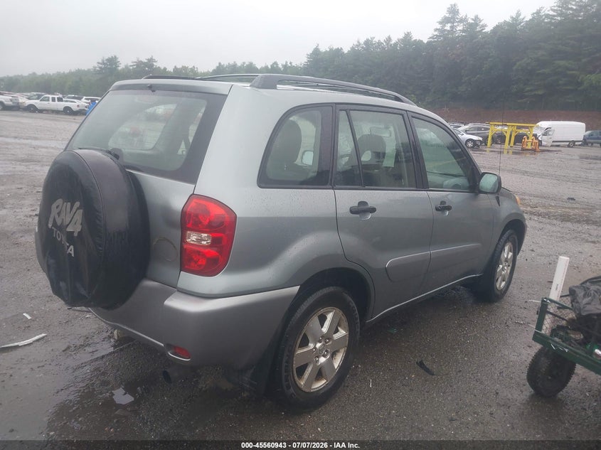 2005 Toyota Rav4 VIN JTEGD20V850065160 IAAI salvage auction — NORMAL WEAR, Clear (Massachusetts), sold $1,450 on 2026-07-31 (photo 4)