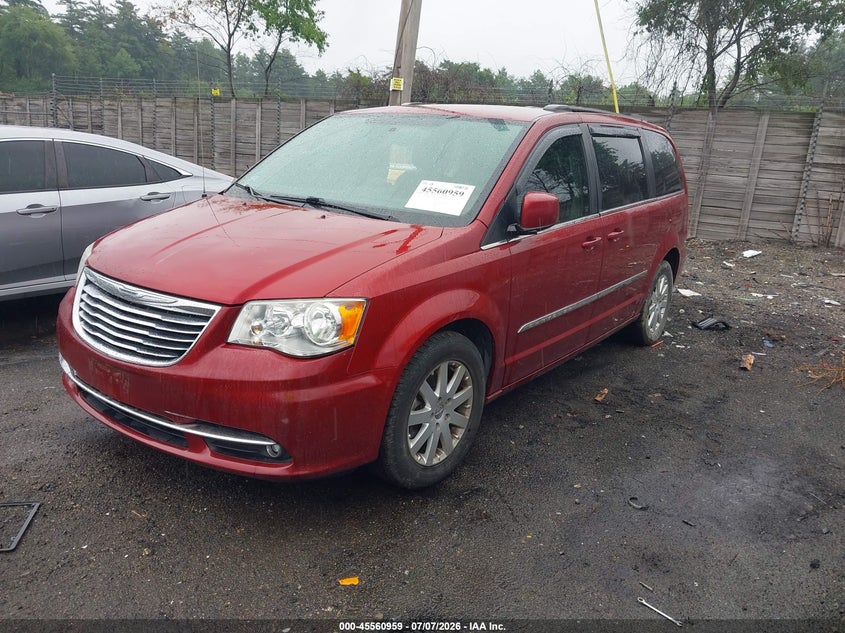 2014 Chrysler Town & country VIN 2C4RC1BG1ER164028 IAAI salvage auction — NORMAL WEAR, Clear (Massachusetts), sold $675 on 2026-07-19 (photo 2)