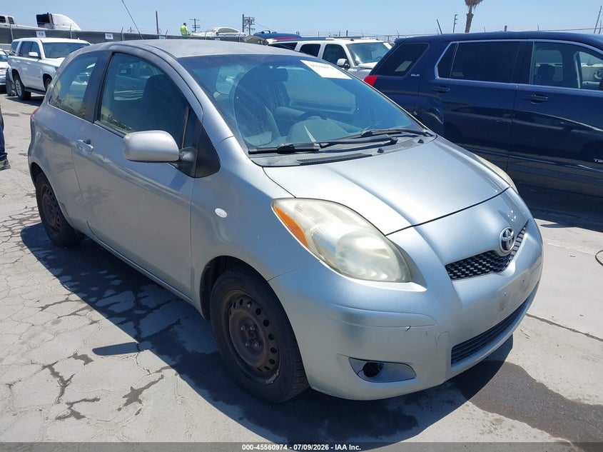 2009 Toyota Yaris VIN JTDJT903495222986 IAAI salvage auction — SIDE, Salvage (California), sold $1,075 on 2026-07-22 (photo 1)