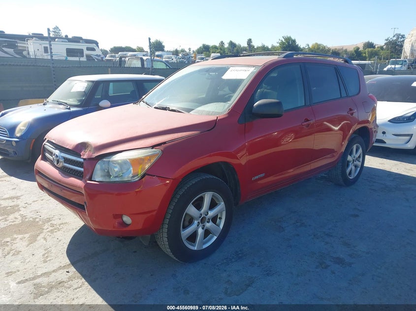 2007 Toyota Rav4 VIN JTMZD31V376044105 IAAI salvage auction — NORMAL WEAR, Clear - Dealer Only (California), sold $1,350 on 2026-07-16 (photo 2)