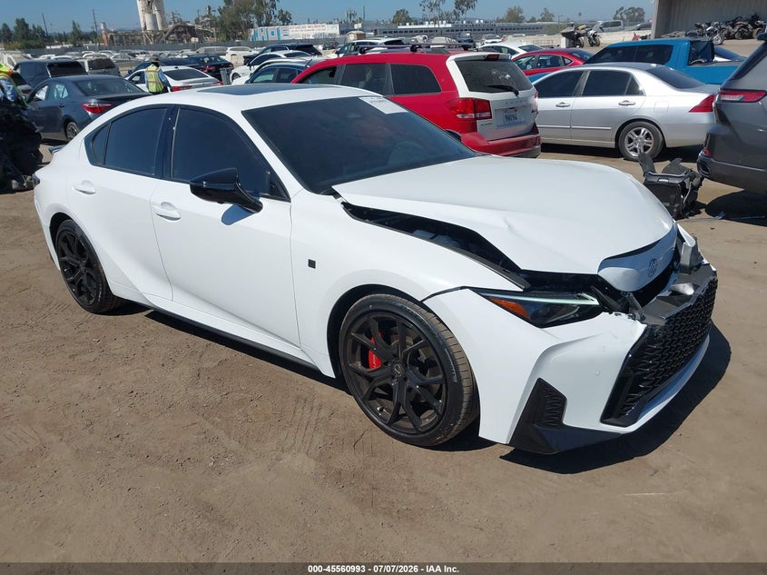 2026 Lexus Is VIN JTHGZ1B2XT5104672 IAAI salvage auction — FRONT END, Salvage Title, sold $34,800 on 2026-08-31 (photo 1)