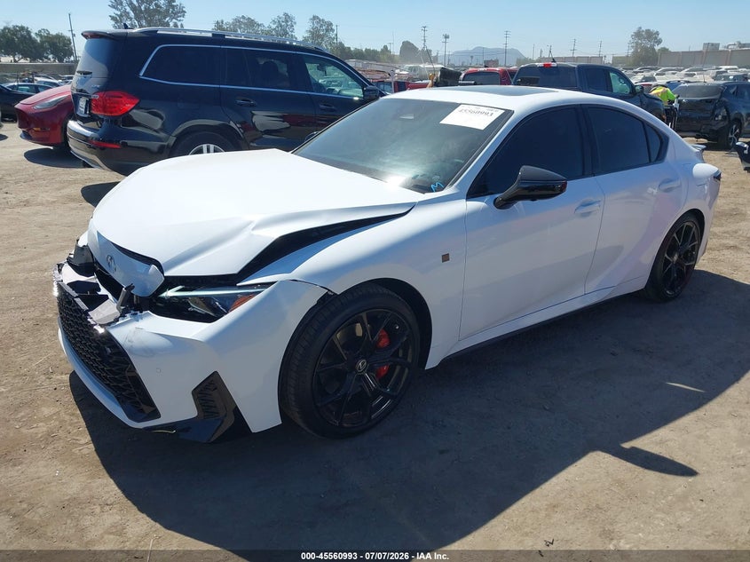 2026 Lexus Is VIN JTHGZ1B2XT5104672 IAAI salvage auction — FRONT END, Salvage Title, sold $34,800 on 2026-08-31 (photo 2)