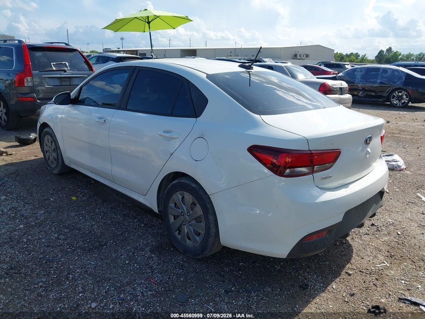 2020 Kia Rio VIN 3KPA24AD7LE297707 IAAI salvage auction — FRONT END, Original (Texas), sold $2,775 on 2026-09-12 (photo 3)