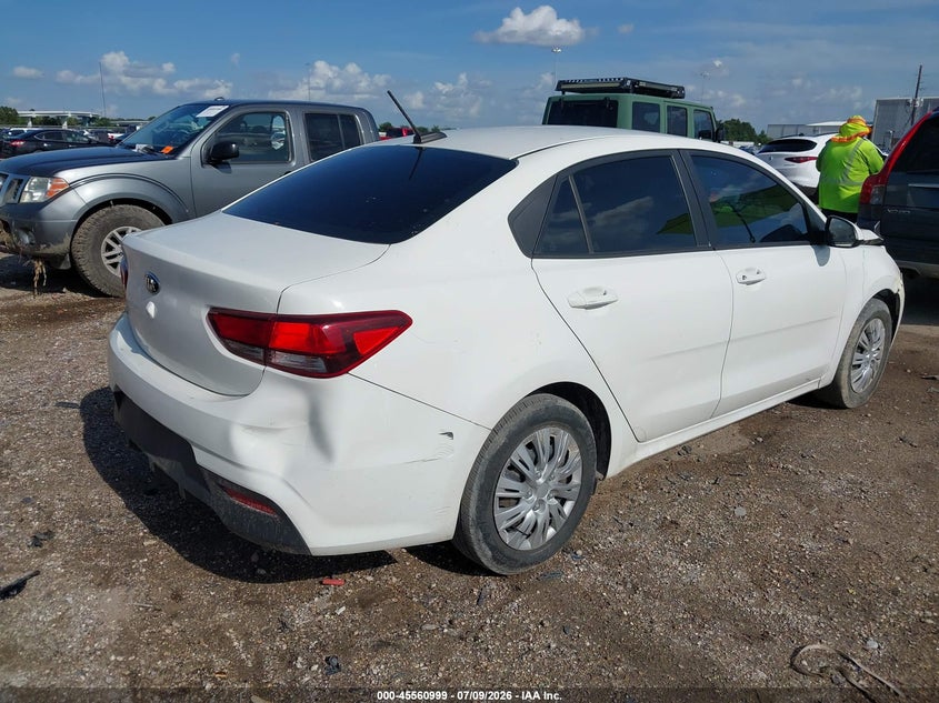 2020 Kia Rio VIN 3KPA24AD7LE297707 IAAI salvage auction — FRONT END, Original (Texas), sold $2,775 on 2026-09-12 (photo 4)