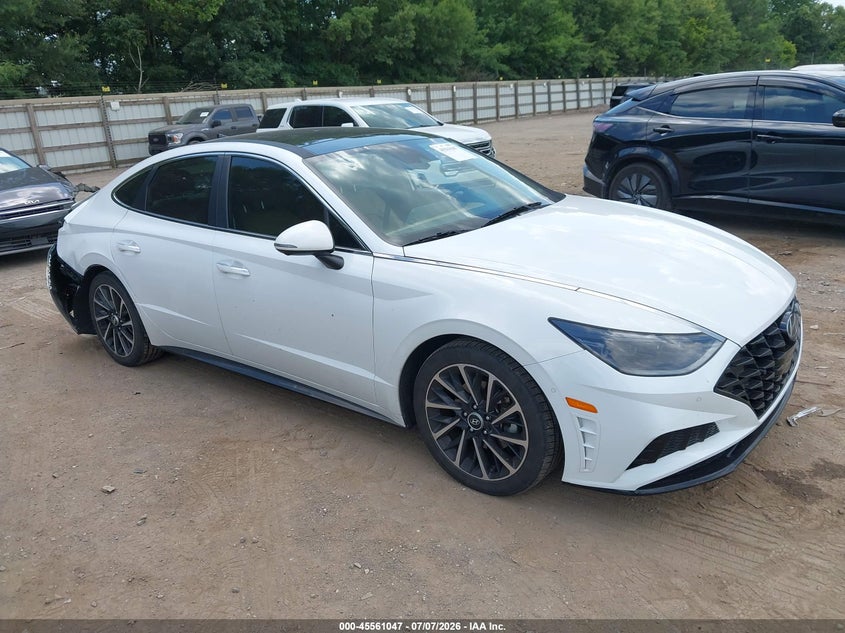 2021 Hyundai Sonata VIN 5NPEH4J26MH074196 — IAAI salvage auction photo