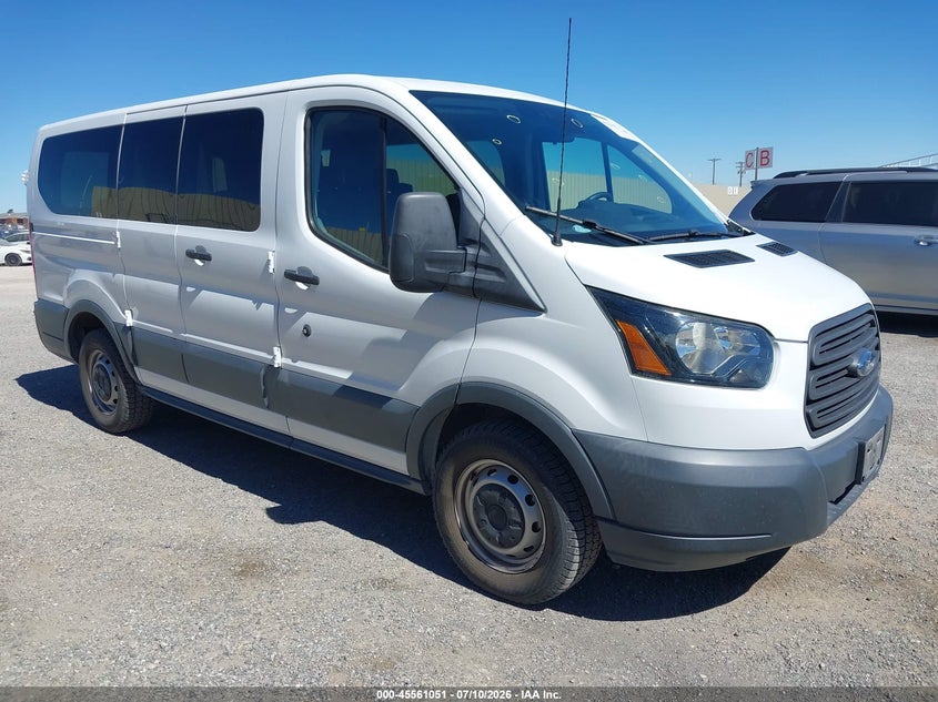 2018 Ford Transit 150 VIN 1FMZK1ZM3JKB07185 IAAI salvage auction — NORMAL WEAR, SF97 (California), sold $16,300 on 2026-08-25 (photo 1)