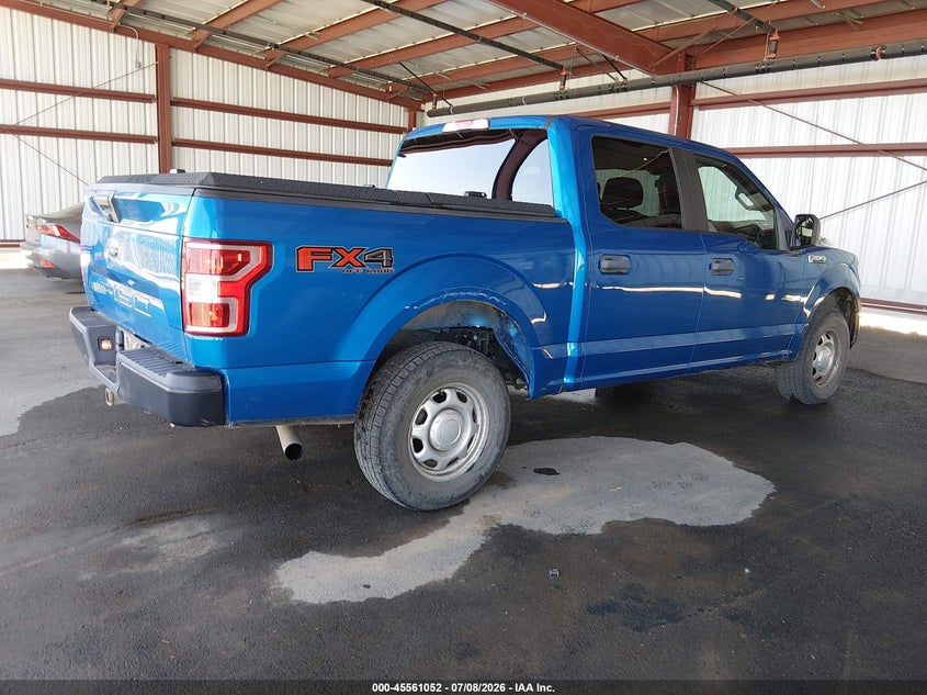 2019 Ford F-150 VIN 1FTEW1E59KKD85564 IAAI salvage auction — NORMAL WEAR, SF97 (California), sold $17,125 on 2026-07-30 (photo 4)