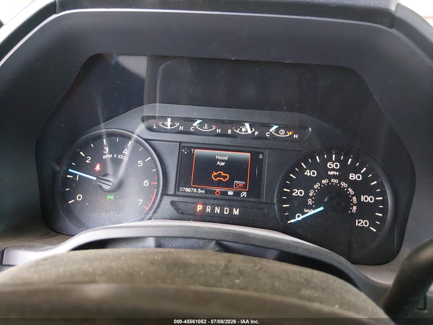 2019 Ford F-150 VIN 1FTEW1E59KKD85564 IAAI salvage auction — NORMAL WEAR, SF97 (California), sold $17,125 on 2026-07-30 (photo 7)