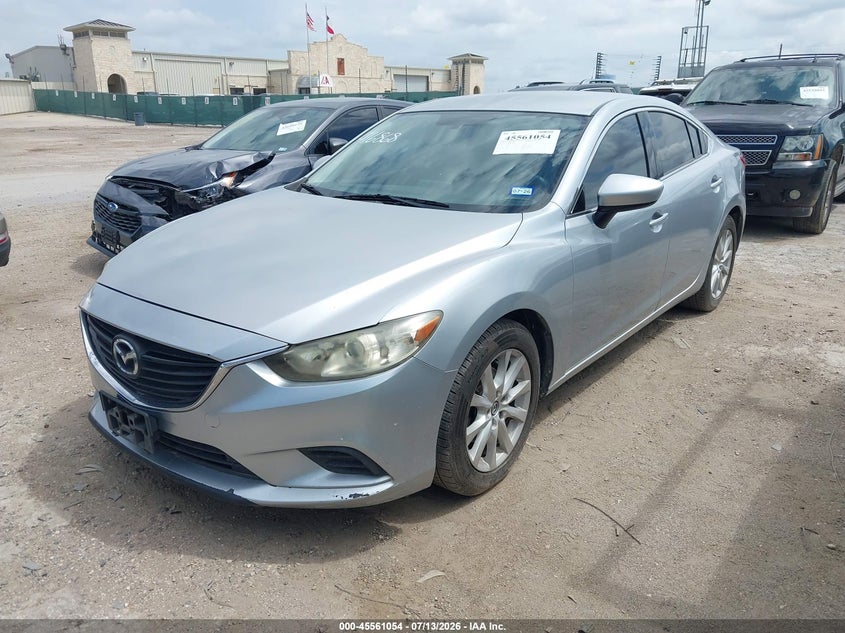 2016 Mazda 6 VIN JM1GJ1U52G1416868 IAAI salvage auction — REPOSSESSION, Nrc Lienholder Repossession Paperwork (Texas), sold $1,750 on 2026-07-29 (photo 2)