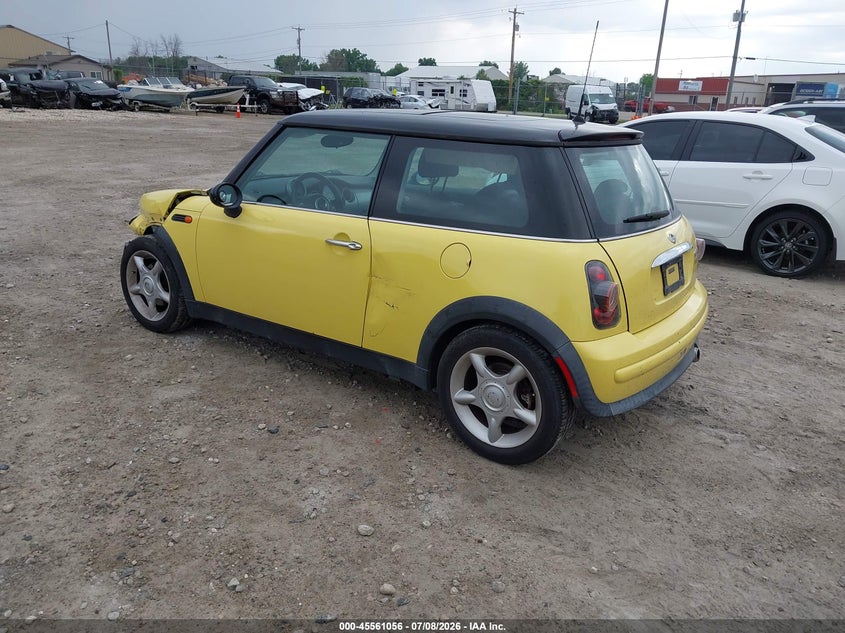 2003 Mini Cooper VIN WMWRC33413TC45519 IAAI salvage auction — FRONT END, Prior Salvage (Minnesota), sold $400 on 2026-09-17 (photo 3)