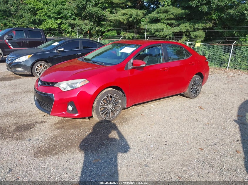 2014 Toyota Corolla VIN 5YFBURHE8EP143731 IAAI salvage auction — NORMAL WEAR, Original (Ohio), sold $2,650 on 2026-07-20 (photo 2)