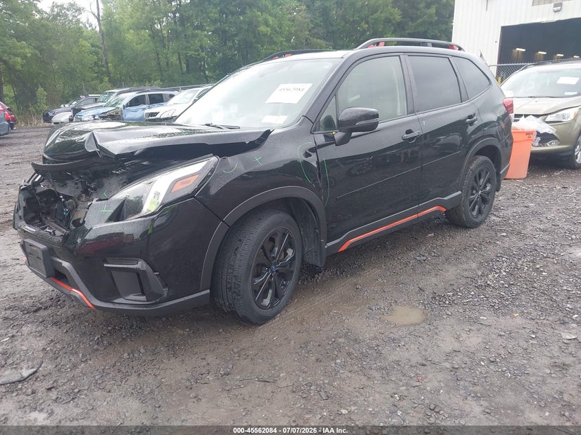 2022 Subaru Forester VIN JF2SKAJC3NH517692 IAAI salvage auction — FRONT END, Mv-907A (New York), sold $3,250 on 2026-07-29 (photo 2)