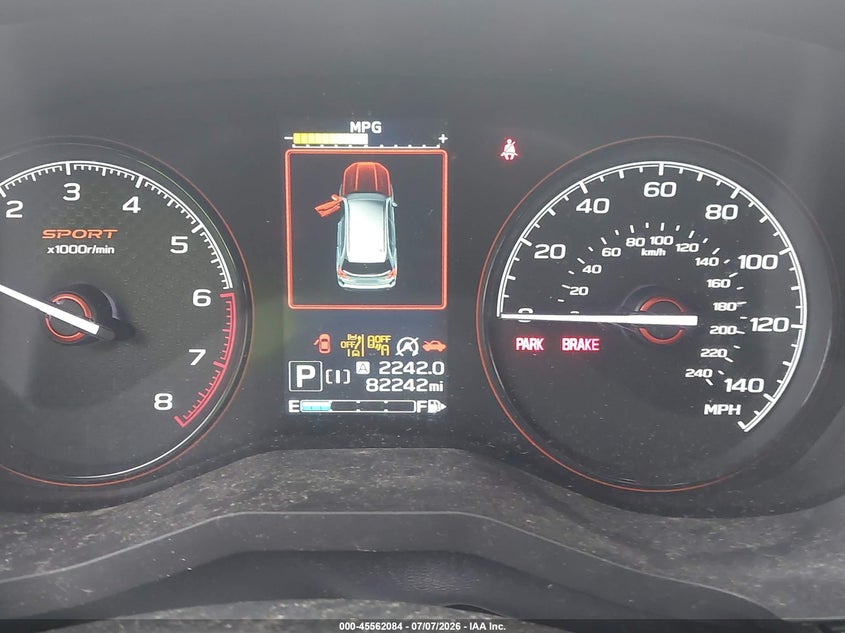 2022 Subaru Forester VIN JF2SKAJC3NH517692 IAAI salvage auction — FRONT END, Mv-907A (New York), sold $3,250 on 2026-07-29 (photo 7)
