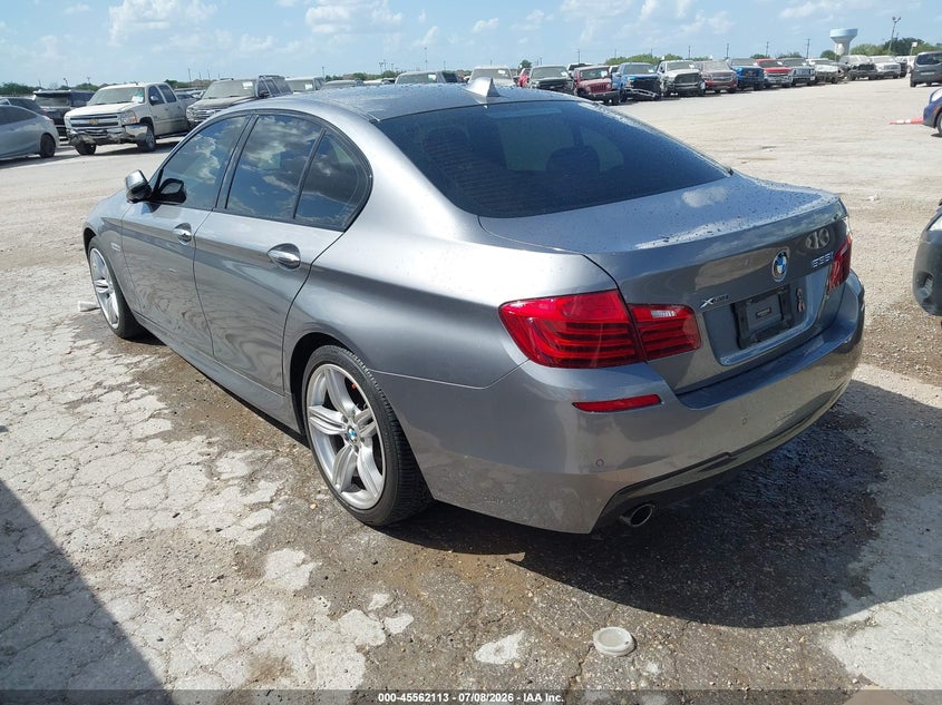 2015 BMW 5 series VIN WBA5B3C50FD547342 IAAI salvage auction — NORMAL WEAR, Original (Texas), sold $2,250 on 2026-07-29 (photo 3)