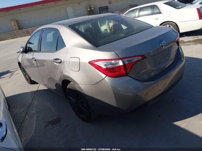 2014 Toyota Corolla VIN 5YFBURHE9EP077609 IAAI salvage auction — NORMAL WEAR, Original (Texas), sold $1,700 on 2026-07-29 (photo 3)