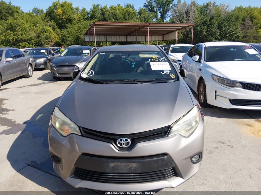 2014 Toyota Corolla VIN 5YFBURHE9EP077609 IAAI salvage auction — NORMAL WEAR, Original (Texas), sold $1,700 on 2026-07-29 (photo 6)