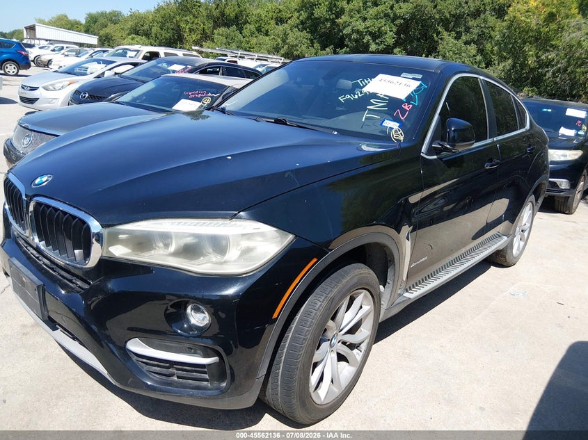 2015 BMW X6 VIN 5UXKU2C5XF0F96292 IAAI salvage auction — NORMAL WEAR, Original (Texas), sold $1,350 on 2026-07-29 (photo 2)