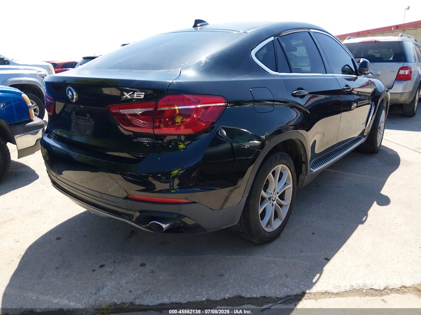 2015 BMW X6 VIN 5UXKU2C5XF0F96292 IAAI salvage auction — NORMAL WEAR, Original (Texas), sold $1,350 on 2026-07-29 (photo 4)