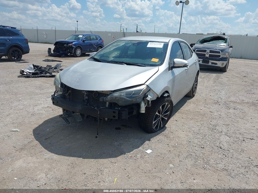 2017 Toyota Corolla VIN 5YFBURHE7HP602462 IAAI salvage auction — NORMAL WEAR, Original (Texas), sold $2,000 on 2026-07-29 (photo 2)