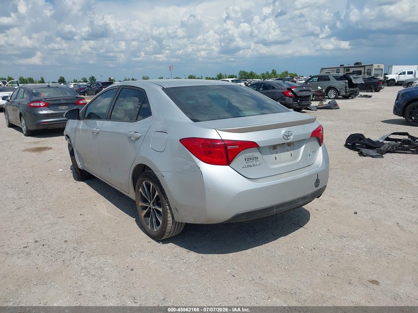2017 Toyota Corolla VIN 5YFBURHE7HP602462 IAAI salvage auction — NORMAL WEAR, Original (Texas), sold $2,000 on 2026-07-29 (photo 3)