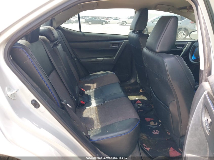 2017 Toyota Corolla VIN 5YFBURHE7HP602462 IAAI salvage auction — NORMAL WEAR, Original (Texas), sold $2,000 on 2026-07-29 (photo 8)