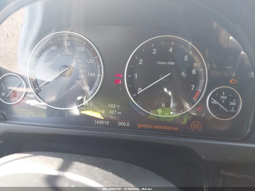 2015 BMW X5 VIN 5UXKR0C50F0K65580 IAAI salvage auction — NORMAL WEAR, Salvage (South Carolina), sold $3,550 on 2026-07-21 (photo 7)