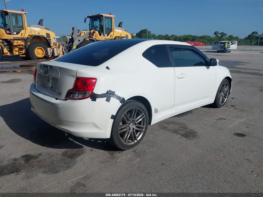 2013 Scion Tc VIN JTKJF5C70D3064917 IAAI salvage auction — NORMAL WEAR, Salvage Title, sold $325 on 2026-07-29 (photo 4)