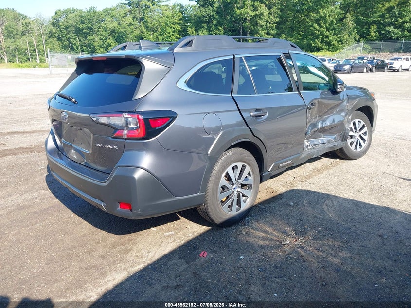 2023 Subaru Outback VIN 4S4BTAFC4P3170129 IAAI salvage auction — SIDE, Salvage (Massachusetts), sold $7,000 on 2026-08-21 (photo 4)