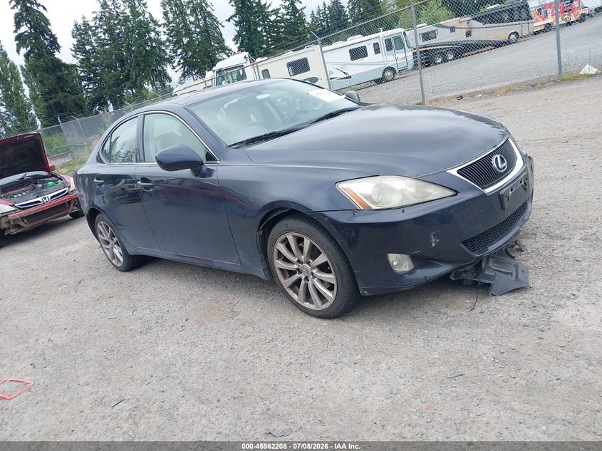 2008 Lexus Is 250 VIN JTHCK262X85016960 IAAI salvage auction — NORMAL WEAR, Clear (Washington), sold $325 on 2026-07-22 (photo 1)