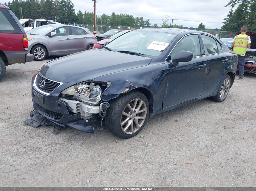 2008 Lexus Is 250 VIN JTHCK262X85016960 IAAI salvage auction — NORMAL WEAR, Clear (Washington), sold $325 on 2026-07-22 (photo 2)