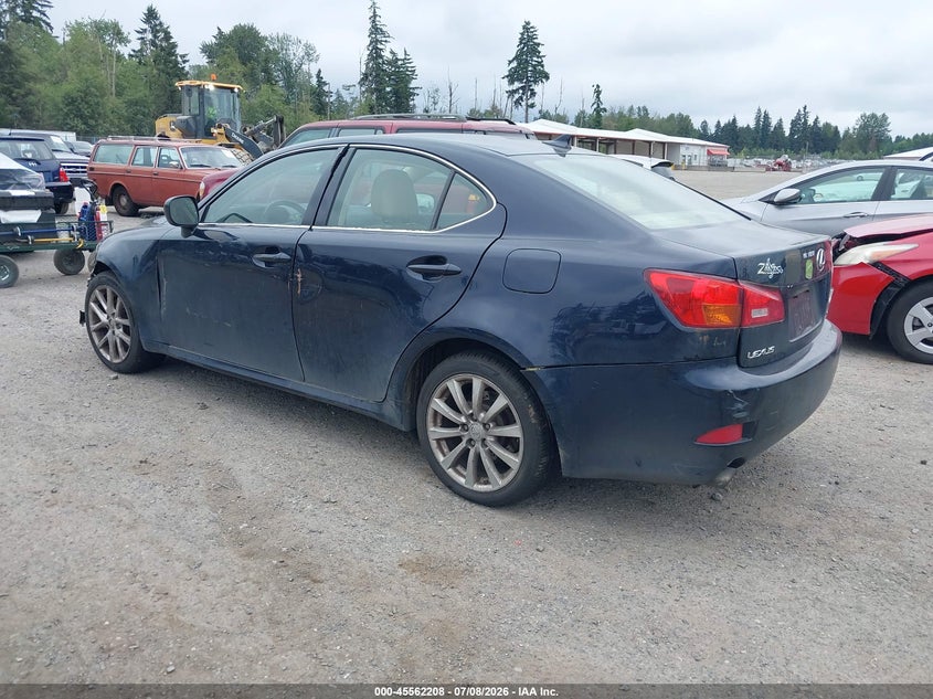 2008 Lexus Is 250 VIN JTHCK262X85016960 IAAI salvage auction — NORMAL WEAR, Clear (Washington), sold $325 on 2026-07-22 (photo 3)