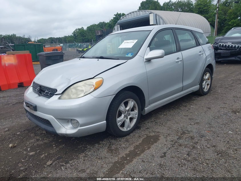2005 Toyota Matrix VIN 2T1KR32E85C394739 IAAI salvage auction — NORMAL WEAR, Clear (New Jersey), sold $950 on 2026-07-09 (photo 2)
