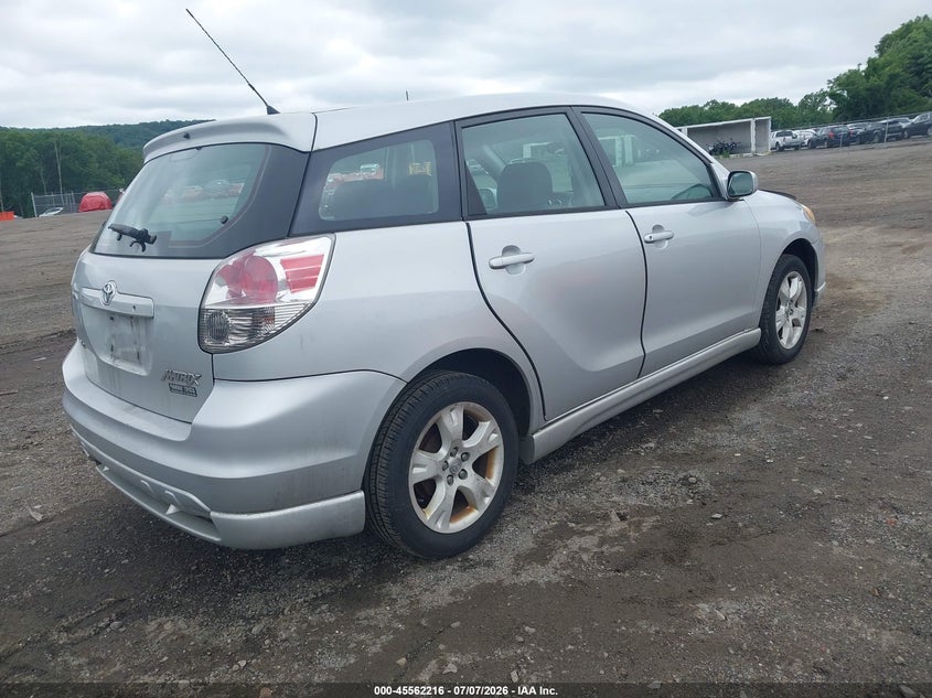2005 Toyota Matrix VIN 2T1KR32E85C394739 IAAI salvage auction — NORMAL WEAR, Clear (New Jersey), sold $950 on 2026-07-09 (photo 4)