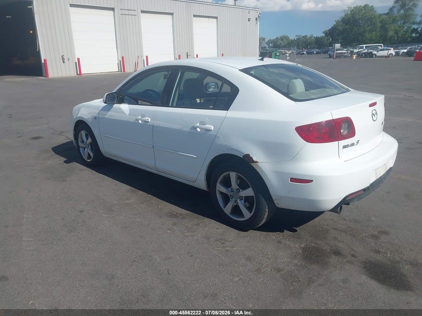 2005 Mazda 3 VIN JM1BK12FX51303301 IAAI salvage auction — NORMAL WEAR, Clear (Utah), sold $325 on 2026-07-16 (photo 3)