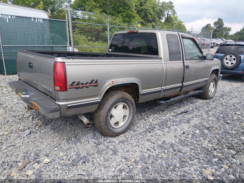 1998 Chevrolet C/k 1500 VIN 2GCEK19R0W1210070 IAAI salvage auction — NORMAL WEAR, Original (West Virginia), sold $325 on 2026-07-15 (photo 4)
