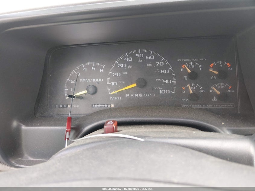 1998 Chevrolet C/k 1500 VIN 2GCEK19R0W1210070 IAAI salvage auction — NORMAL WEAR, Original (West Virginia), sold $325 on 2026-07-15 (photo 7)
