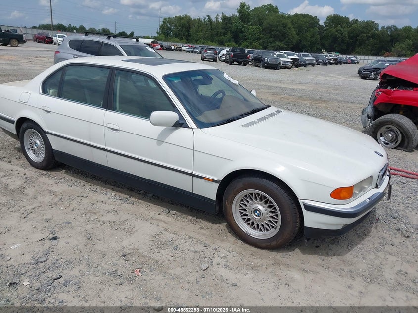 2000 BMW 7 series VIN WBAGH8343YDP12881 IAAI salvage auction — NORMAL WEAR, Clear (Georgia), sold $375 on 2026-07-20 (photo 1)
