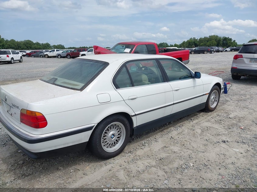 2000 BMW 7 series VIN WBAGH8343YDP12881 IAAI salvage auction — NORMAL WEAR, Clear (Georgia), sold $375 on 2026-07-20 (photo 4)